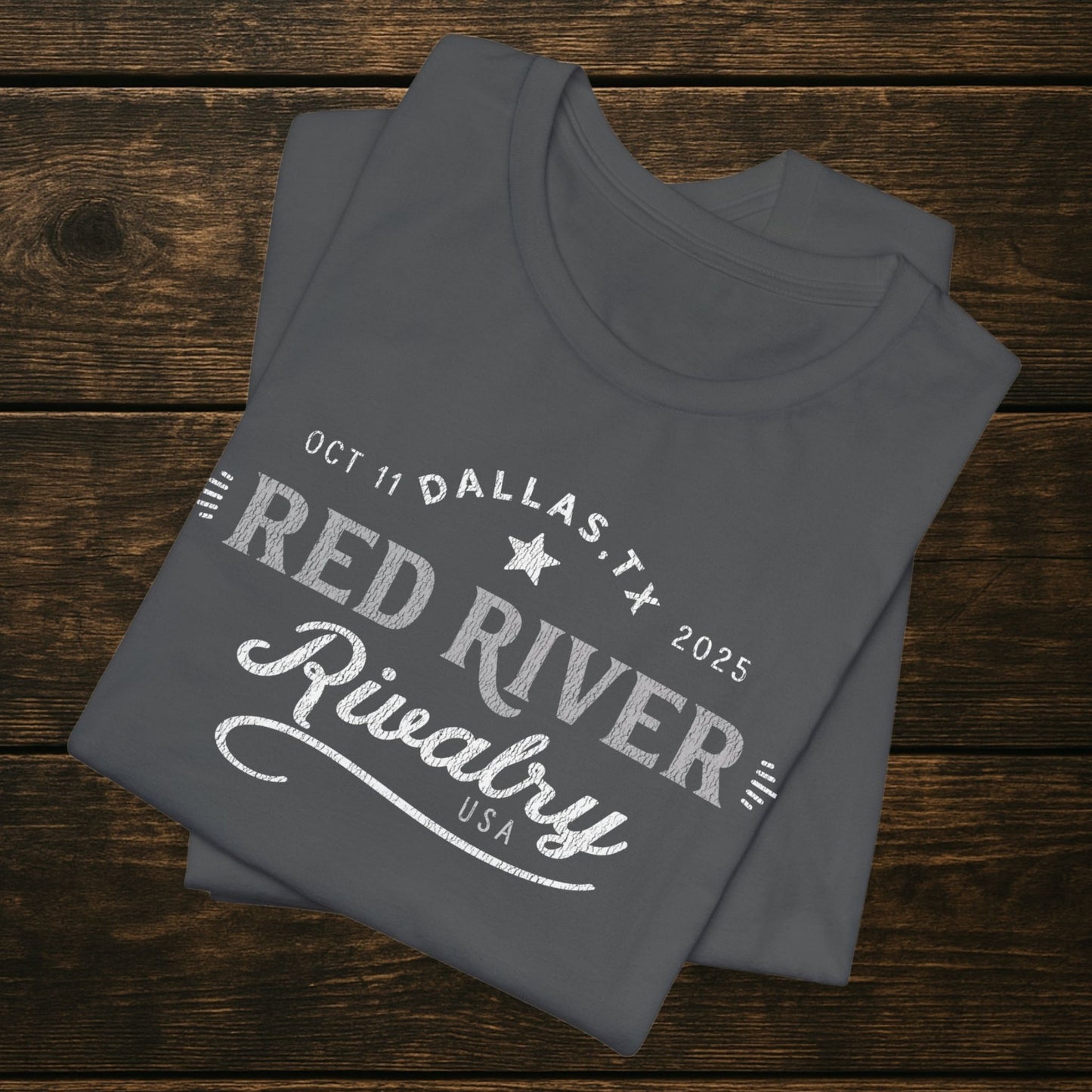 Red River Classic Signboard Logo Tee – Rivalry Game Standard
