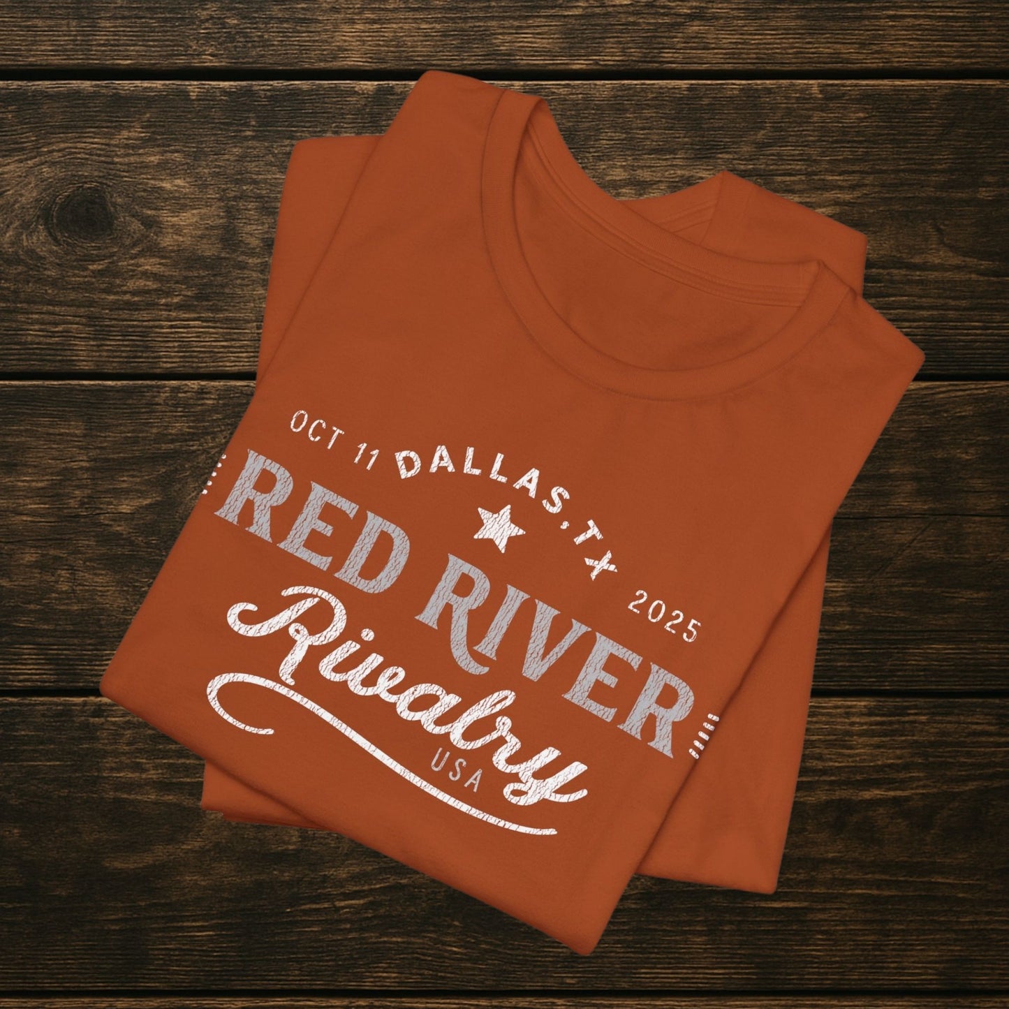 Red River Classic Signboard Logo Tee – Rivalry Game Standard