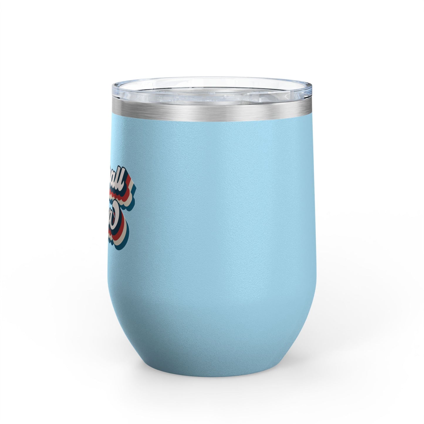 Baseball Mama Wine Tumbler - Stylish 12oz Insulated Cup for Moms
