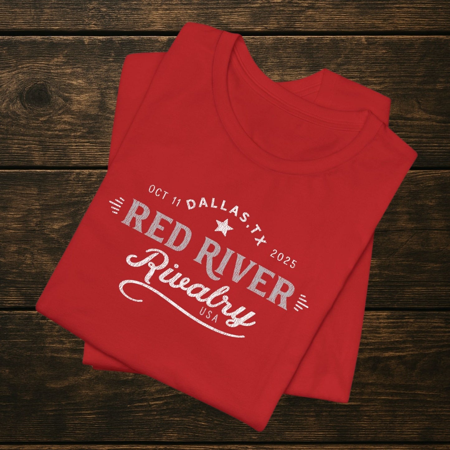 Red River Classic Signboard Logo Tee – Rivalry Game Standard
