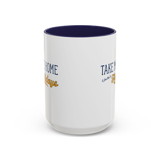 WVU “Take Me Home for the Holidays” Mug