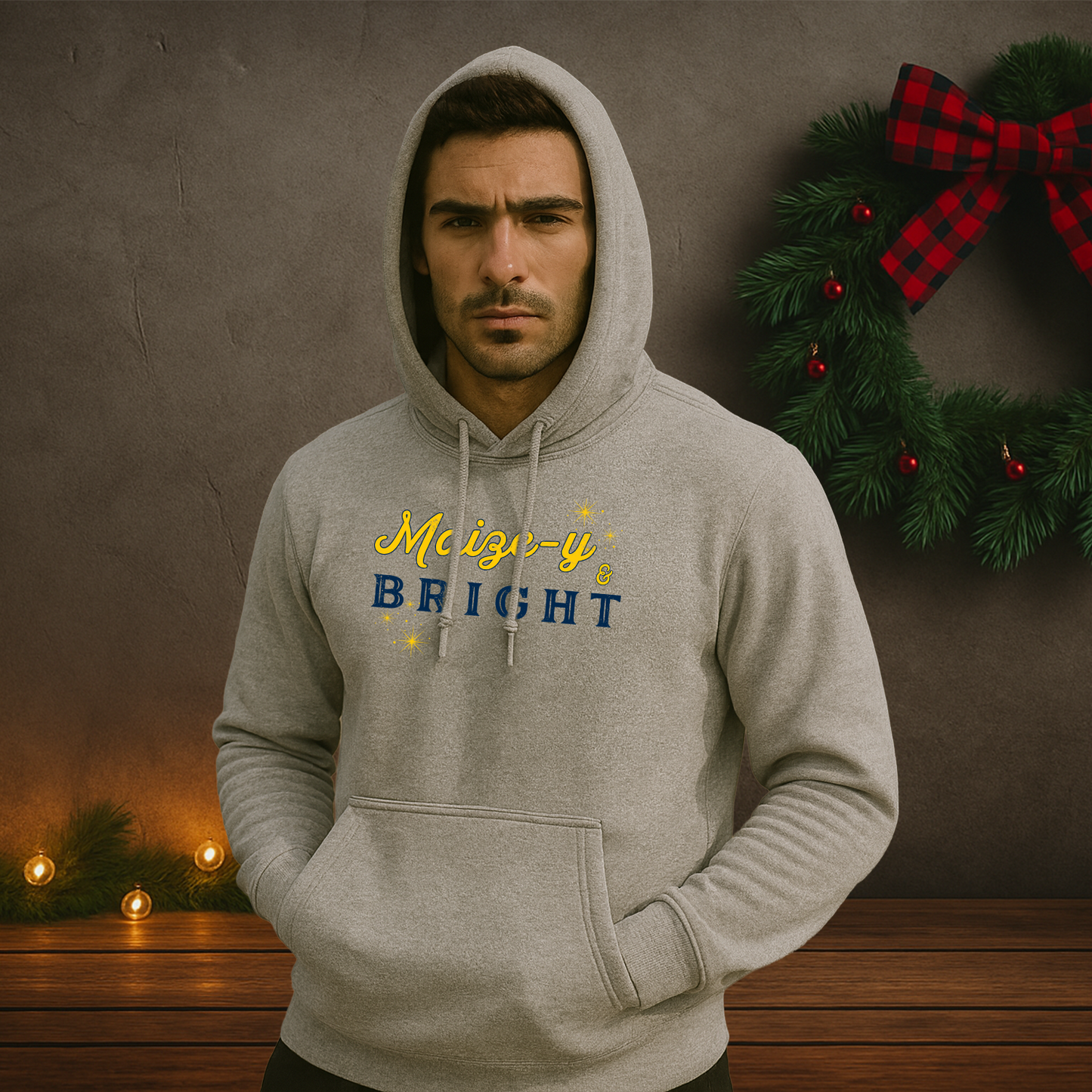 Maize-y & Bright Holiday Hoodie