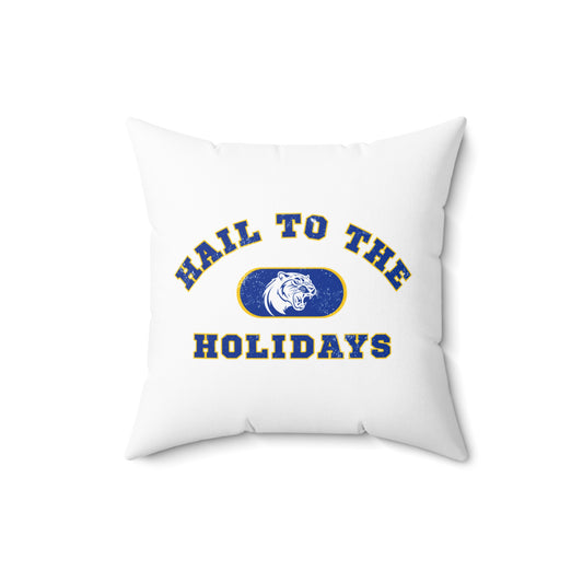 Hail to the Holidays Throw Pillow