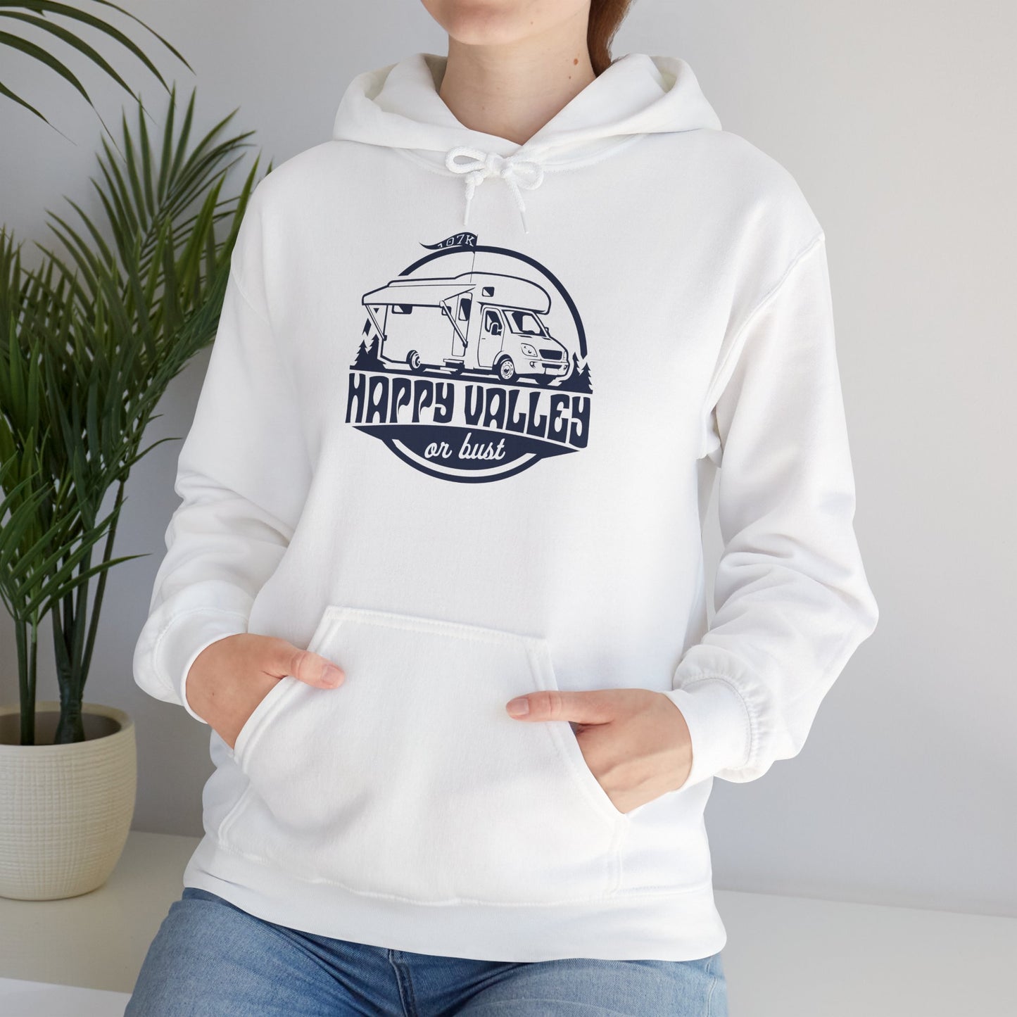Happy Valley Or Bust Heavyweight Hoodie