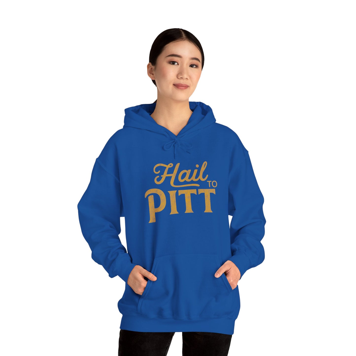Backyard Brawl Hoodie – Royal “Hail to Pitt”