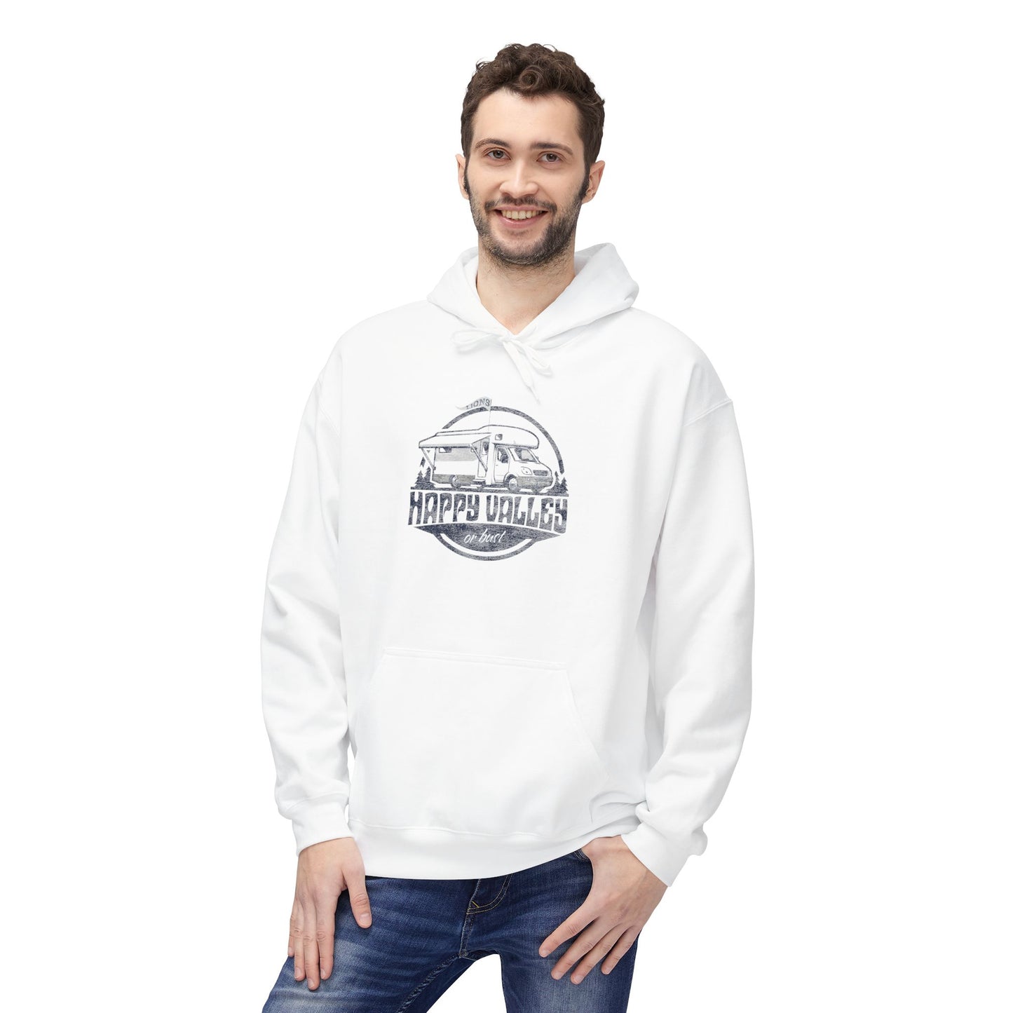 Happy Valley Or Bust Heavyweight Hoodie