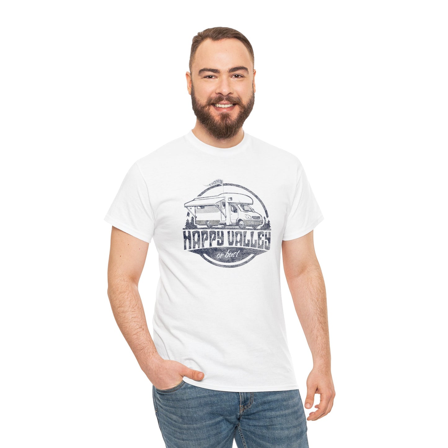 Happy Valley or Bust – 100% U.S. Cotton Tee