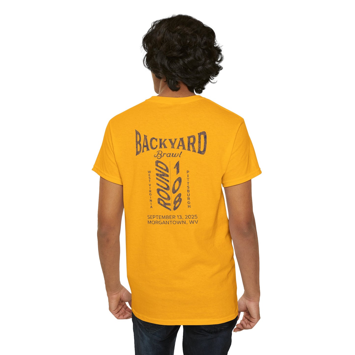 Almost Heaven Vintage-Inspired WVU Tee