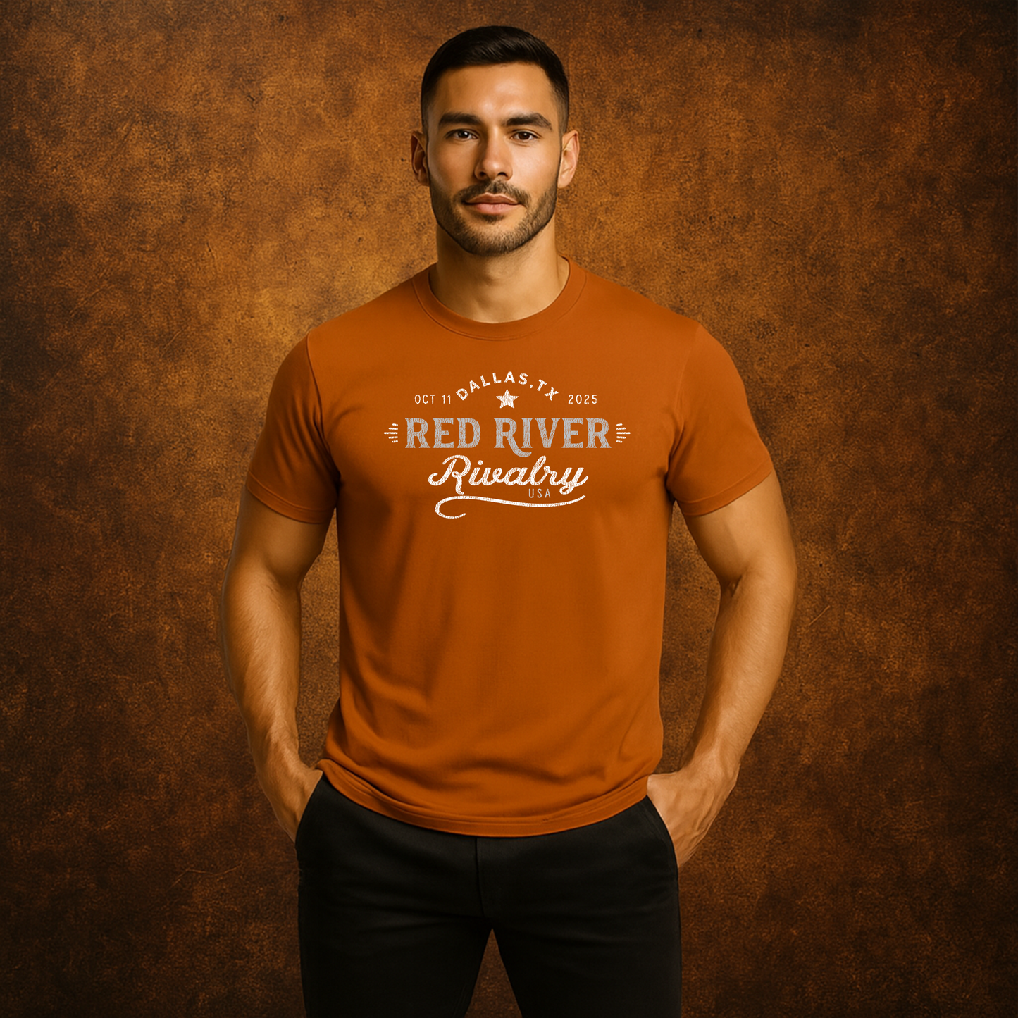 Red River Classic Signboard Logo Tee – Rivalry Game Standard