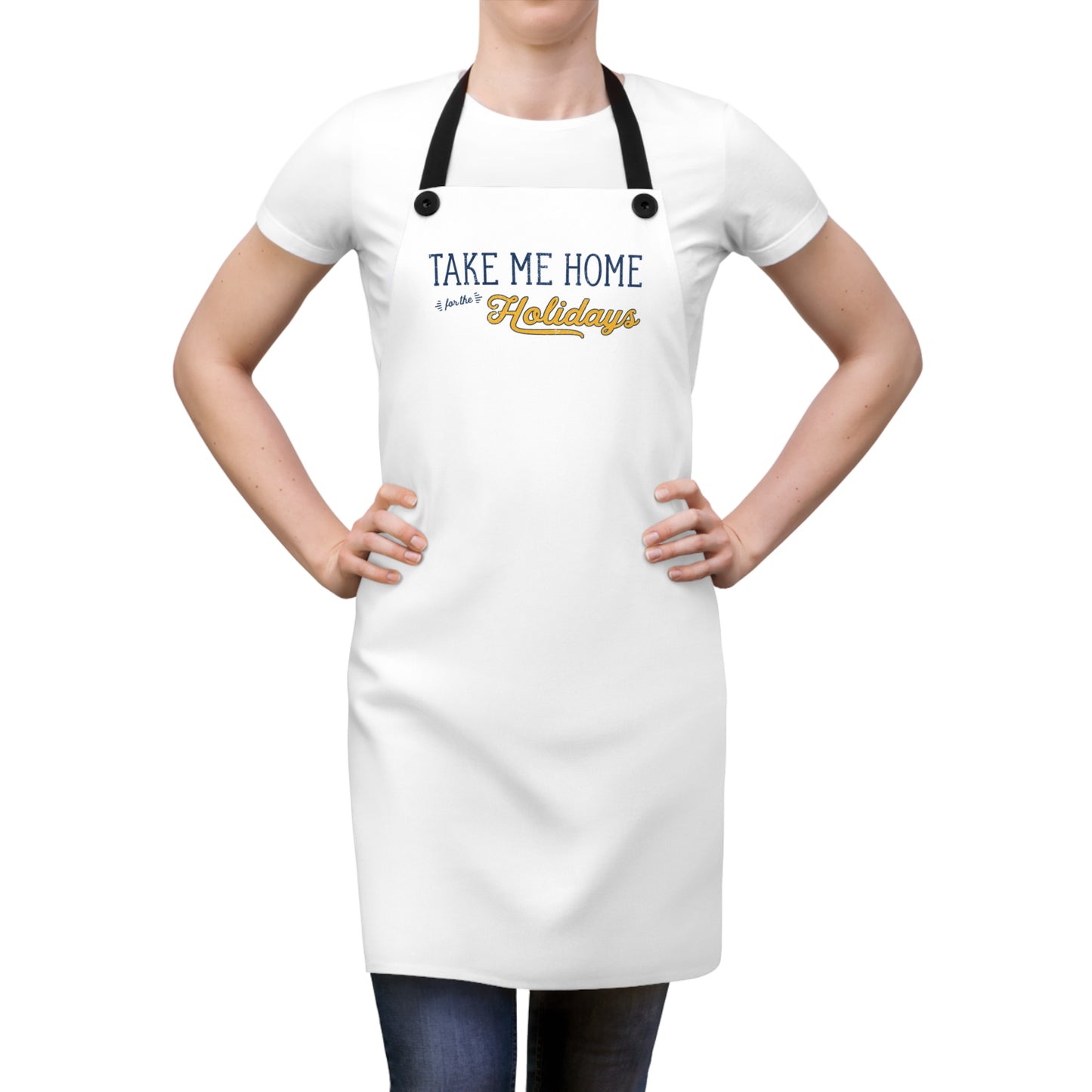 WVU “Take Me Home for the Holidays” Apron