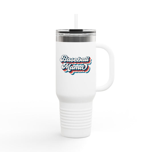 Baseball Mama 40 oz Insulated Tumbler – Sideline-Strong Hydration