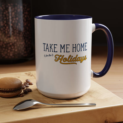 WVU “Take Me Home for the Holidays” Mug