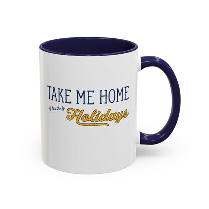WVU “Take Me Home for the Holidays” Mug