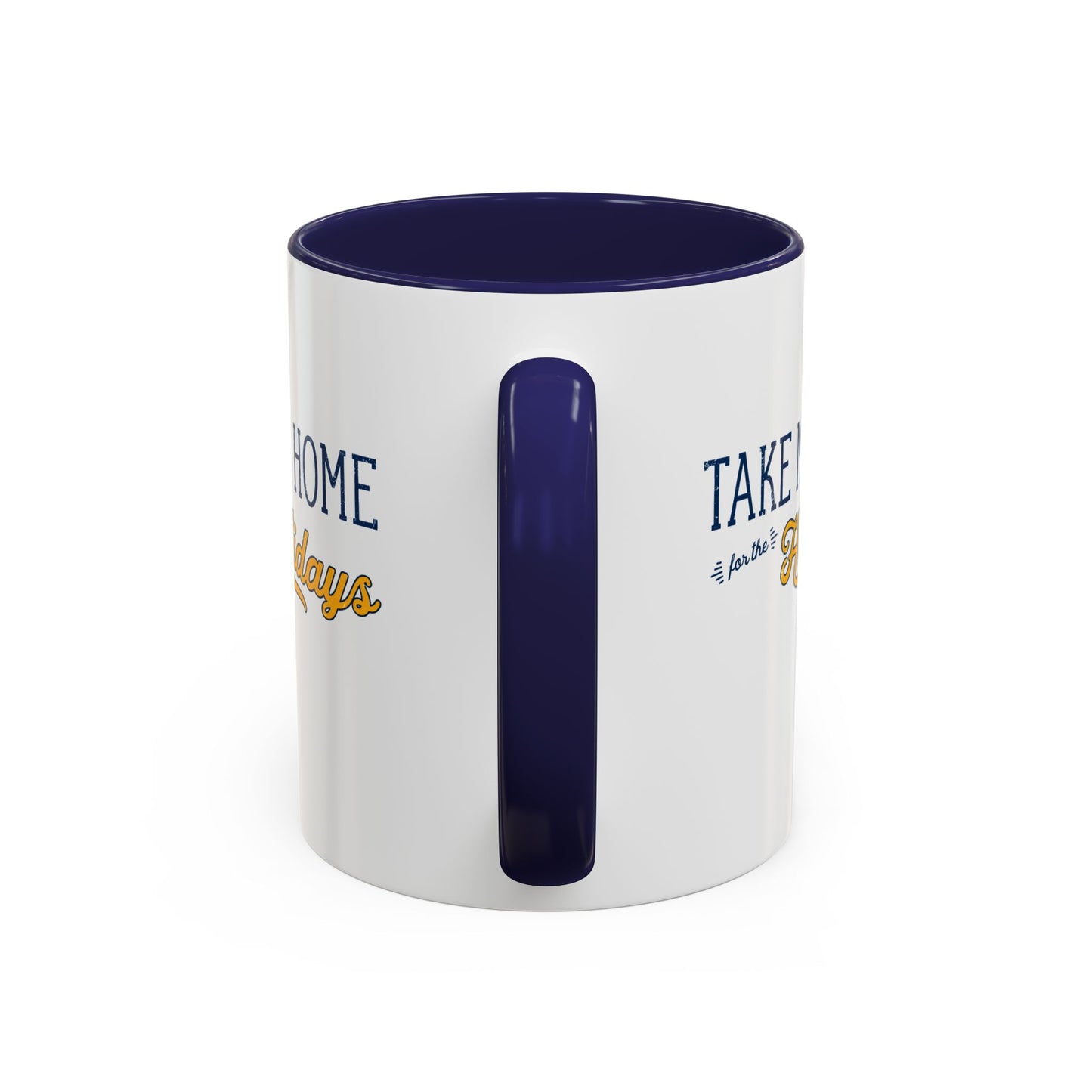 WVU “Take Me Home for the Holidays” Mug