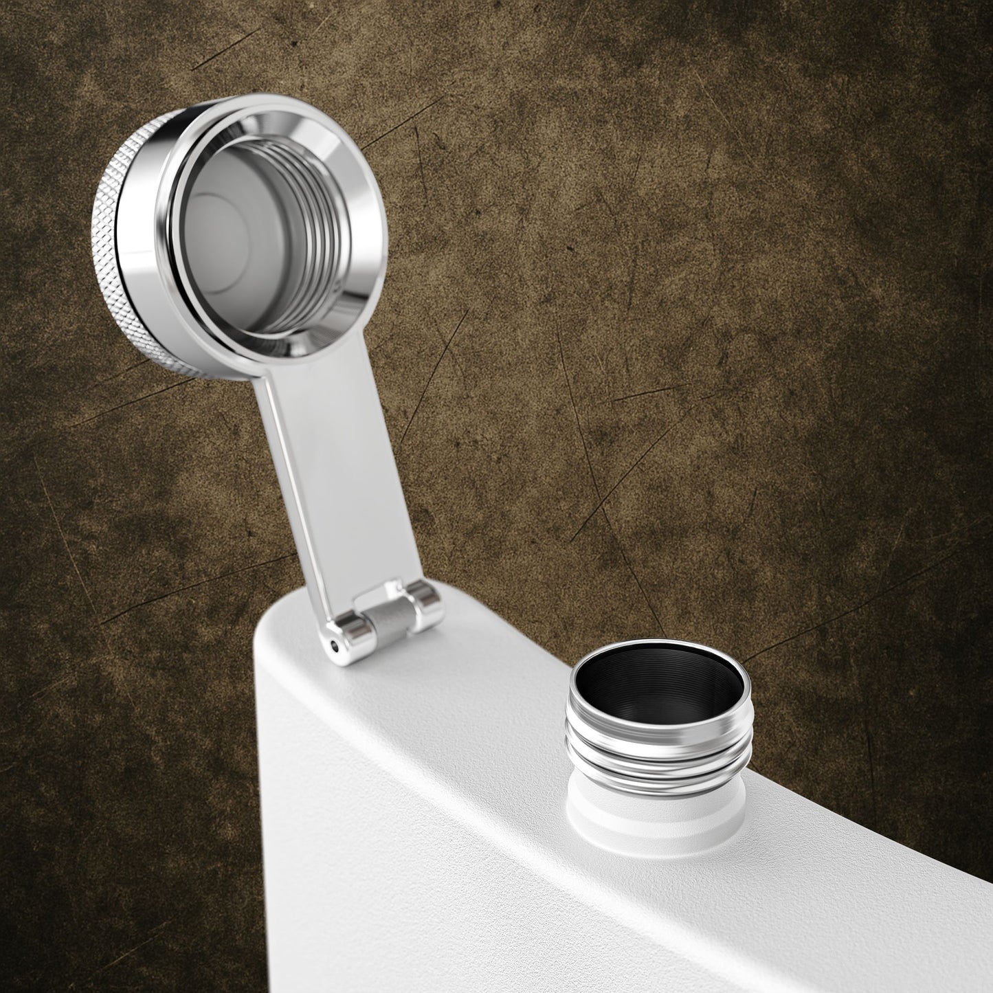 Hail to the Holidays™ Pitt Fan Hip Flask – Blue & Gold Holiday Edition