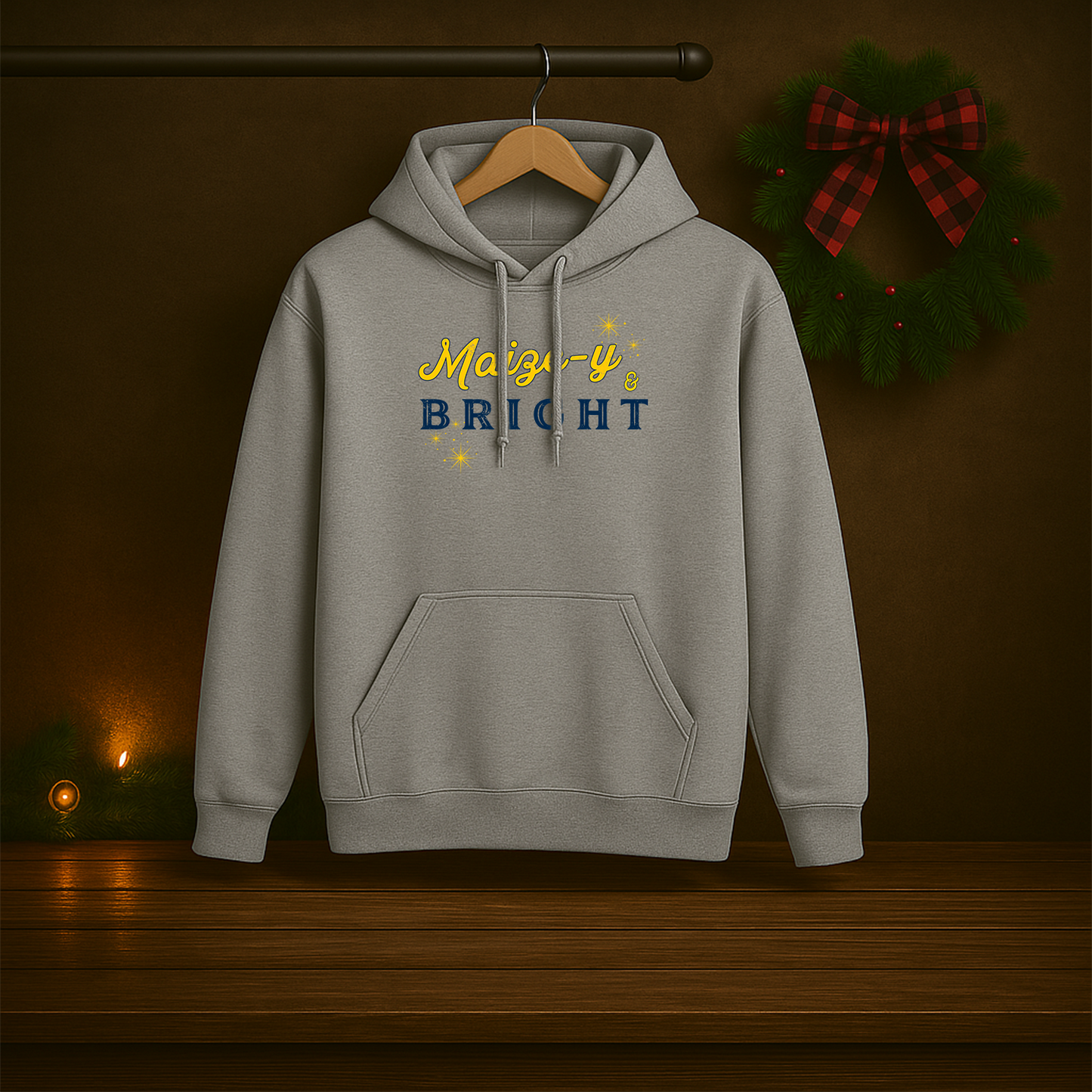 Maize-y & Bright Holiday Hoodie