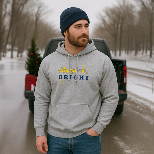 Maize-y & Bright – Michigan-Inspired Holiday Hoodie