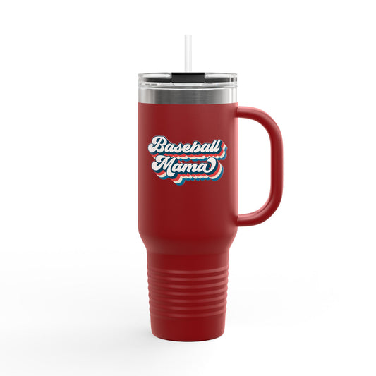 Baseball Mama 40 oz Insulated Tumbler – Sideline-Strong Hydration