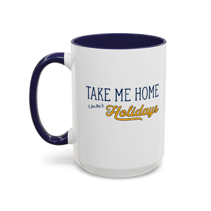 WVU “Take Me Home for the Holidays” Mug