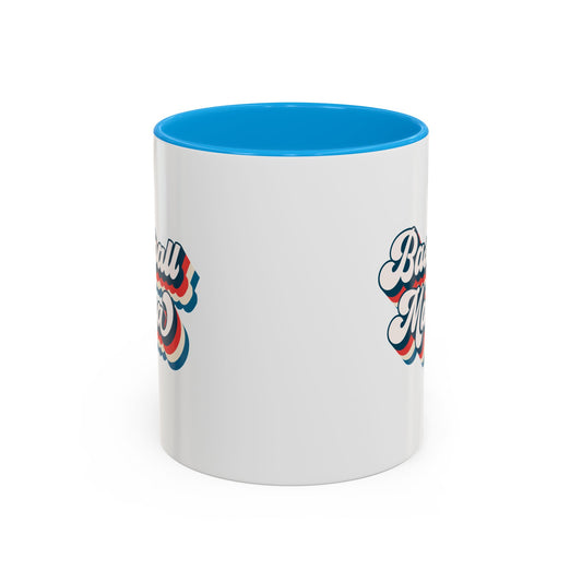 Baseball Mama Colorful Mug - Perfect Gift for Sports Moms - 11 oz and 15 oz
