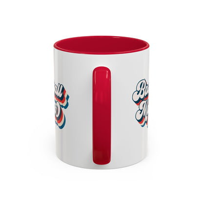 Baseball Mama Colorful Mug - Perfect Gift for Sports Moms - 11 oz and 15 oz