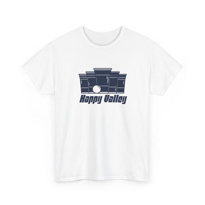 Beer Pong Whiteout Tee – Happy Valley Edition